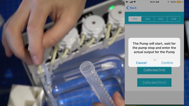 Coralbox wf-04 wifi dosing pump doser review unboxing and tutorial смотреть онлайн
