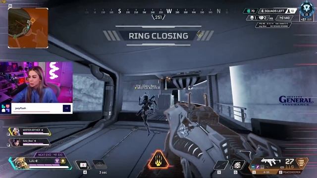 MASTERS RANK ON WORLD'S EDGE | S9 Apex Legends смотреть онлайн