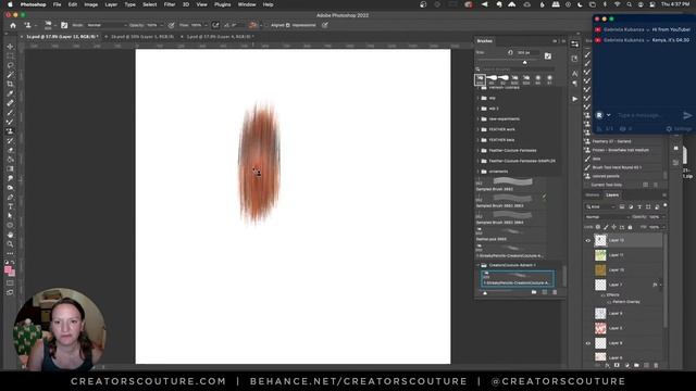 Photoshop Brush Advent 2021: Free Photoshop Brush by Creators Couture смотреть онлайн