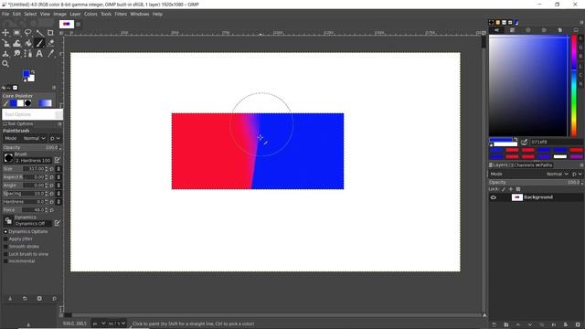 Gimp How To Blend Color смотреть онлайн