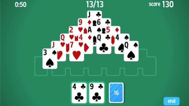 Pyramid Solitaire HD - card game смотреть онлайн