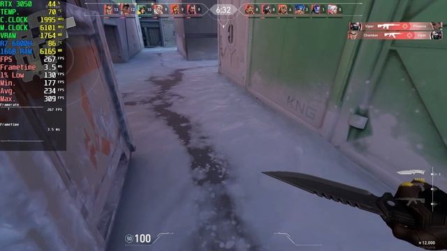 Valorant | Ryzen 7 6800H RTX 3050 | ASUS ROG Strix G15 2022 смотреть онлайн