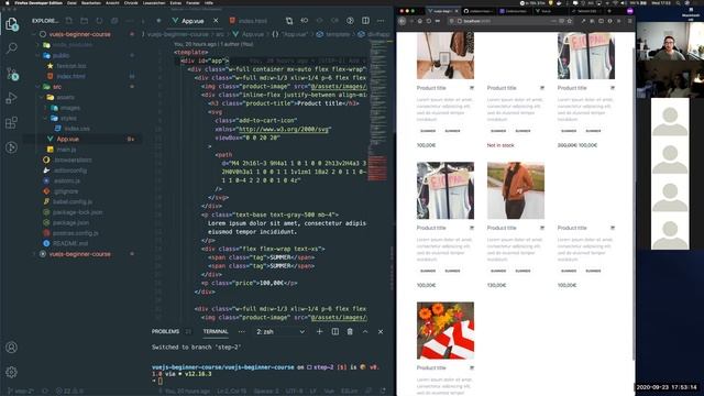 Vue.js Beginner Course - 1/3 [CodeJourneys] смотреть онлайн
