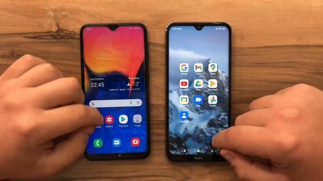 Samsung Galaxy A10 vs Xiaomi Redmi Note 8T in 2022 смотреть онлайн