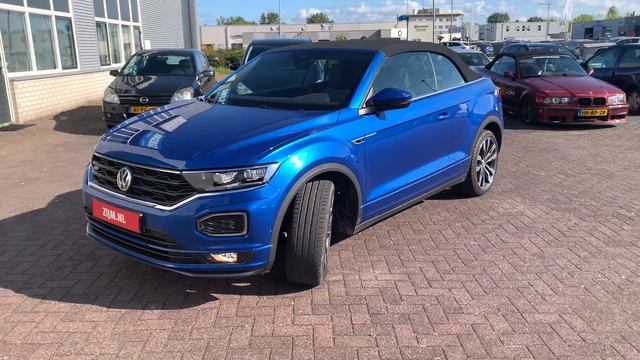 Volkswagen NEW T-roc R-line 2020 in 4K Convertible 19 inch Suzuka walk around & detail inside смотреть онлайн