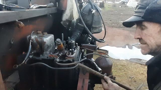 Ремонт трактора т 16.Разбираем двигатель. смотреть онлайн