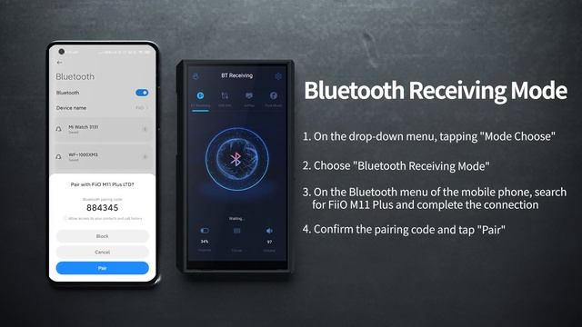 FiiO M11 Plus LTD: Operation instruction Video смотреть онлайн