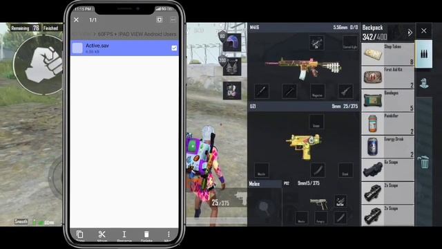 UNLOCK 60/90 FPS + IPAD VIEW SMALL SCOPE ALL VERSIONS LAG FIX FPS BOOST #AndroidUsers