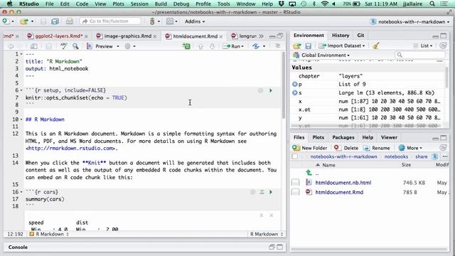 Introducing R Markdown Notebooks смотреть онлайн
