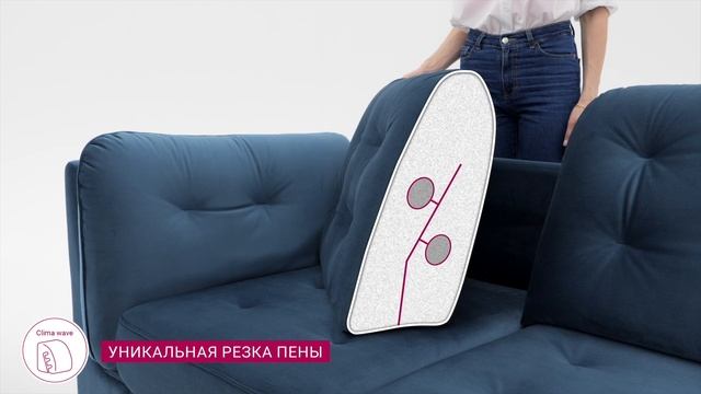 Обзор дизайна MOON 110 (угловой диван с механизмом трансформации Дельфин) смотреть онлайн