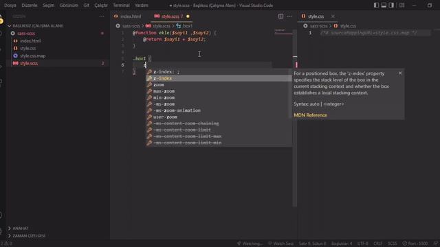 Sass - Scss Dersleri 13 - Fonksiyonlar смотреть онлайн