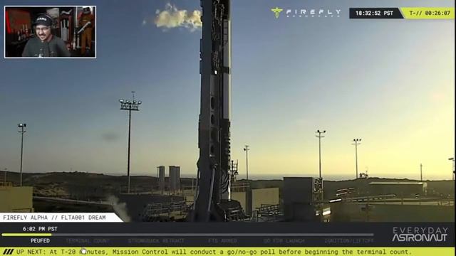 Первый запуск ракеты Alpha компании Firefly Aerospace!