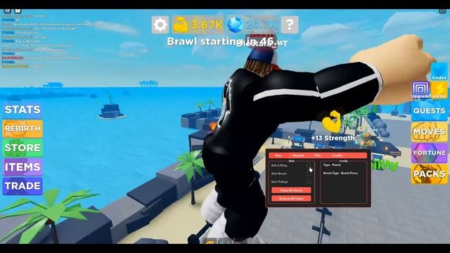 *NEW* MUSCLE LEGENDS - SCRIPT HACK - AUTOFARM, ALL CODES, TP ANYWHERE, ETC *PASTEBIN* смотреть онлайн