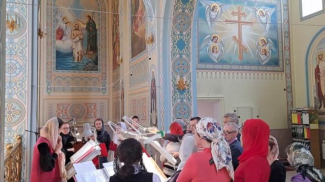 Начало литургии, Тропари праздника. смотреть онлайн