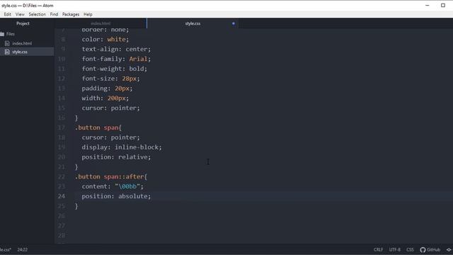 Next Button Design| HTML & CSS смотреть онлайн