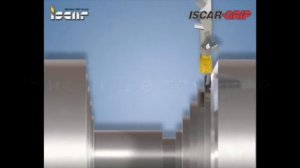 Как выглядит точение канавок токарным резцом с пластиной на станке? | ООО Рувир