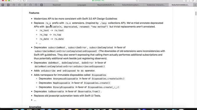 1. iOS - Swift 3.0 - Введение в RxSwift. Observable. Disposing. Operators. смотреть онлайн