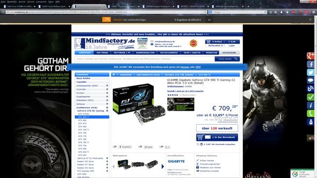 1500€ Gamer PC | Juni 2015 (i7-4790K | GTX 980 TI | 16GB RAM) смотреть онлайн