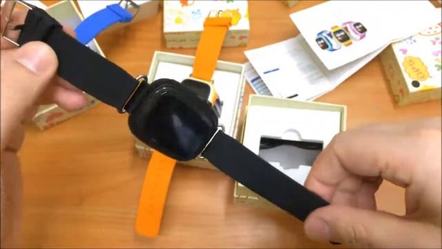Детские часы с gps трекером Q90 смотреть онлайн