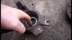 Замена ступичного подшипника в Volvo s40 самостоятельно