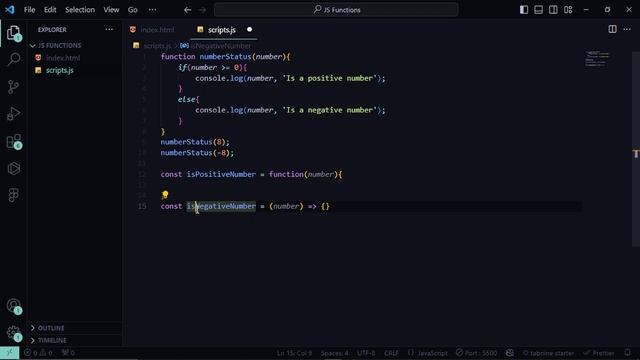 JavaScript Functions (Arrow Function) смотреть онлайн