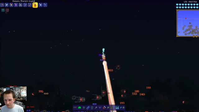 yharims crystal vs 2 devourer of gods and many destroyers terraria смотреть онлайн