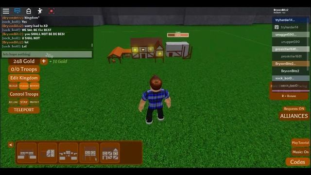 Roblox| Lets Play King Simulator King Bryson Bitz смотреть онлайн