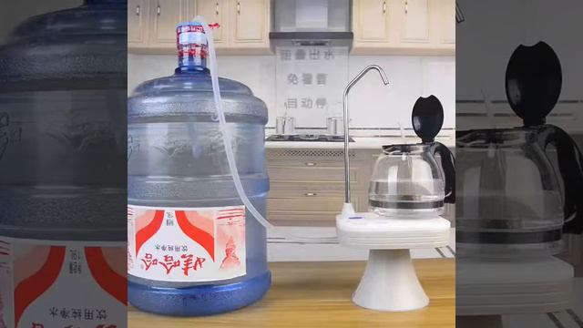 Office Electric Water Dispenser Rechargeable Bottled Water Pumping Household Pure Bucket Water