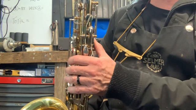 TICKET 6491 WELTKLANG TENOR SAXOPHONE SOLIST sn427 post service play test 01 смотреть онлайн
