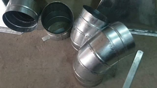 3 часть. Работа из жести вытяжки для хлебцов.и покупка нового станка для жести. смотреть онлайн