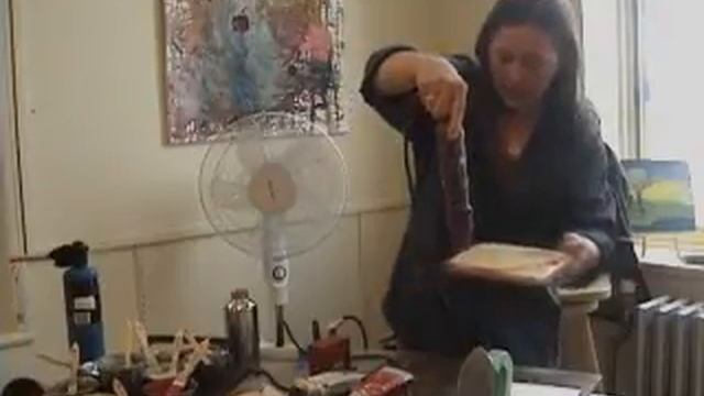 Encaustic Fusing Tools: Blow Torch, Heat Gun, Encaustic Iron смотреть онлайн