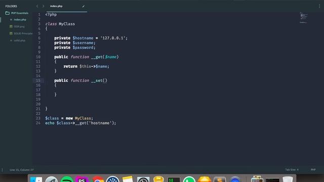PHP OOP'ye Giriş - 5. Bölüm смотреть онлайн
