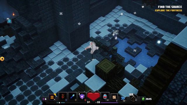 Minecraft Dungeons WALKTHROUGH - LONE FORTRESS смотреть онлайн