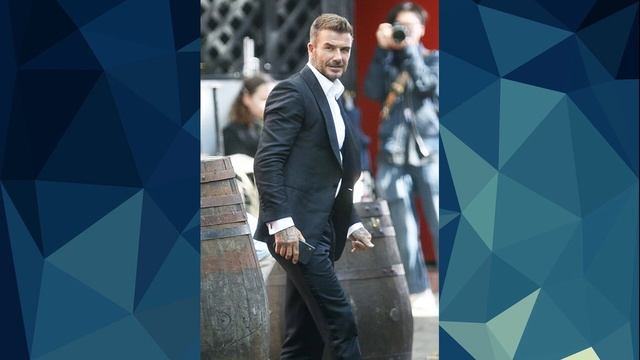 Дэвид Бекхэм с дочерью Харпер в Лондоне впервые на съемках смотреть онлайн