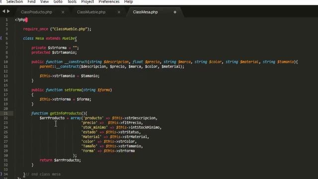 Polimorfismo, redefinición de métodos y propiedades - (POO en PHP y MySql) смотреть онлайн
