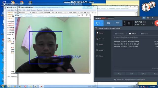 Face Recognition with Python 2.7 смотреть онлайн