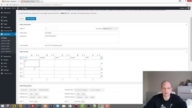 WORDPRESS DISPLAY DATA FROM DATABASE IN TABLES смотреть онлайн