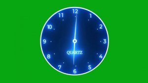 НЕОНОВЫЕ ЧАСЫ ФУТАЖ НА ЗЕЛЕНОМ ФОНЕ