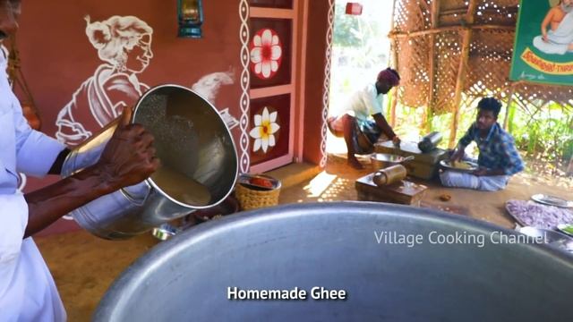 MUTTON BIRYANI | 2 FULL GOAT Biryani recipe cooking and eating in village | Arabic Full Goat Cookin смотреть онлайн
