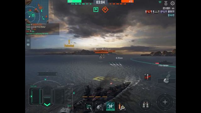 World of Warships Blitz - Terry & Ergot - German premium cruiser "Graf Spee" review смотреть онлайн