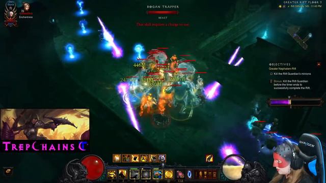 Diablo III Season 25 - Solo Monk Greater Rift 145 смотреть онлайн