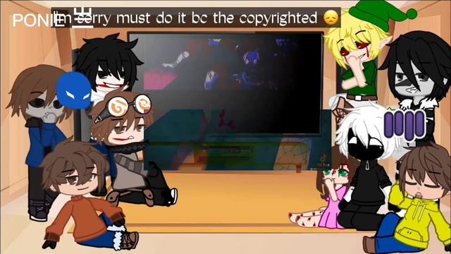 Creepy pasta react to F!YN and a little bit of M!YN- part 2 ( read pin comment pls) смотреть онлайн