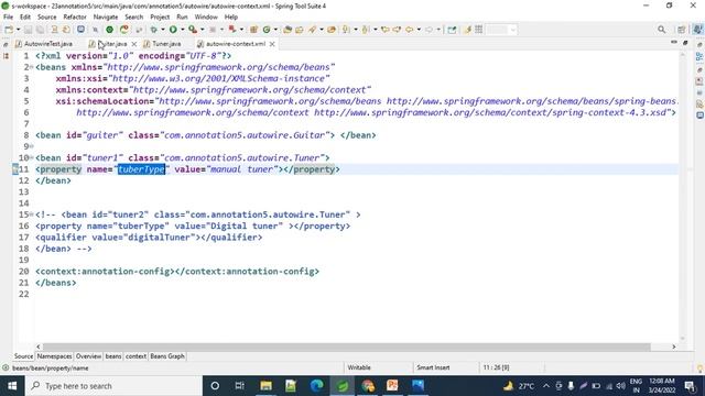 @Autowired and @Qualifier Spring annotations -part 1 смотреть онлайн