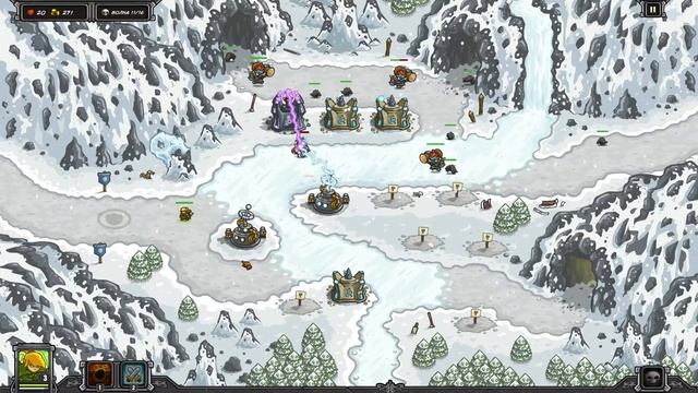 Kingdom Rush (Кингдом Раш) #16 Морозные вершины (Прохождение) смотреть онлайн