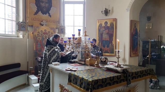 "Да исправится молитва моя" Великий Понедельник. смотреть онлайн