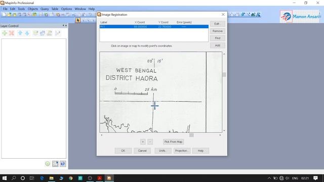 HOW TO REGISTER RASTER IMAGE IN MAPINFO PROFESSIONAL SOFTWARE? | RS & GIS | IMAGE REGISTERATION смотреть онлайн