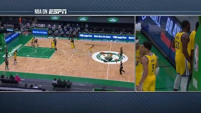 Draymond Green mic’d up leading the defense | GSW vs Celtics смотреть онлайн