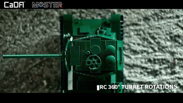 CaDA Bricks Master Series C61072W T-34 Tank | MOC by Maciej Szymański смотреть онлайн