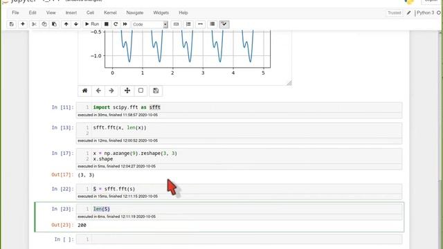 [INFO183] Tutorial de scipy.fft смотреть онлайн