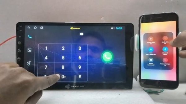 Connect carplay by Tlink5(TLINK5/ZLINK5) through iphone..